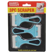 Handy Hardware 3pc Scraper 10cm x 5cm