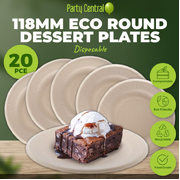 Eco-Friendly Side Plate 18cm Dia 20pk