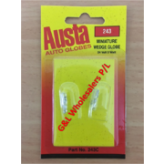 Austa Wedge Bulb 24v 3w 10pk Carded 2 Per Pack
