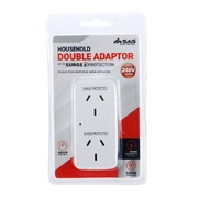 Adaptor Double W/ Surge Protec