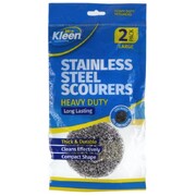 Scourer Stainless Steel 2pk 80g