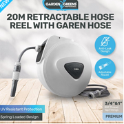 Retractable Water Hose Reel 20M