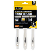 Paint Brush Wooden Handle 38mm 3pk (Suitable for Latex, Oil & Water Based Paints)