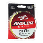 Jarvis Walker Angler Braid 150Yd - Chartreuse 15Lb