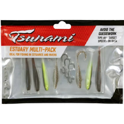 Tsumami Multi Pack Estuary Soft Plastic with Jighead