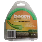 Bynorm Star Trimmer Line 2mm x 15 metres Green