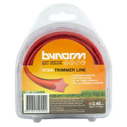 Bynorm Star Trimmer Line 2.4mm x 15 metres Red