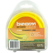 Bynorm Star Trimmer Line 2.7mm x 12 metres Yellow