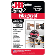 FiberWeld Permanent Repair Cast 2" x 36" Fiberglass Wrap