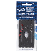 JARVIS WALKER SAND WHITING RIG WITH CHEMICALLY SHARPENED #8 HOOK RIG
