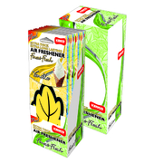 Kenco Forest Freash Air Freshener 12pk Mixed Box, Vanilla, Green Apple, New Car