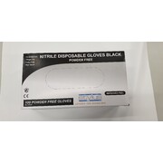 Black Nitrile Glove XL 100 pk