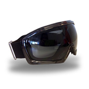 Cyclone Smoked Safety Goggle with Spherical Lens