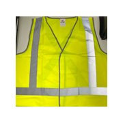 Safety Vest X With Velcro Yellow