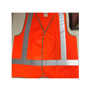 Safety Vest X With Velcro Orange
