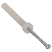 Nail in Nylon Anchors 5 x 38mm Round Head