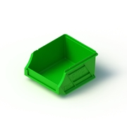 Tech Bin 5 Capacity 0.5 Litre Green L118 x W100 x H60mm