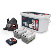 Force Typhoon 8 Half Mask Respirator Multi-Gas Kit With Abek1P2 Filters