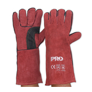 Pro Choice Welding Gloves Red Kevlar 40cm