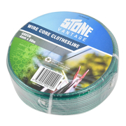 Clothesline Wire Green 4mm x 30m 