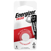 Energizer 3v Coin Lithium Battery 1PK 1632