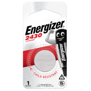 Energizer 3v Coin Lithium Battery 1PK 2430