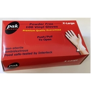 Vinyl Gloves XLarge 100pc