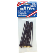 Lion Cable Ties 20pce 102mm x 2.4mm Black