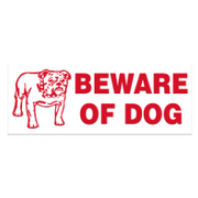 MARKIT NO10  BEWARE OF DOG (RE