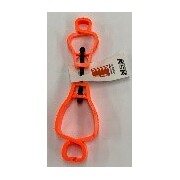 Sureguard Multi purpose glove clip-Orange Poly Bag