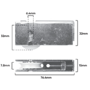 Carriage Sliding Door Adj & Roller 25kg 15mm