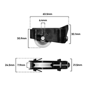 Carriage Sliding Door Adj & Roller 25kgs (A170)