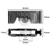 Carriage Slidding Door Adj & Roller 