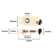 Carriage Sliding Door Adj & S/Steel Roller H/D(A241)