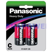Panasonic C Size 2Pk Heavy Duty Battery