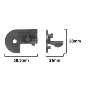 Guide Patio Door Plastic Top L&R (A640)