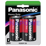 Panasonic D Size 2Pk Heavy Duty Battery