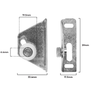 Trolley Assembly Adj Top Hung (B145)