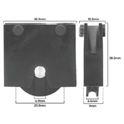 Cassette Scr Dr Adj & Rollr Narrow (C260)