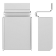 Cross Brace Flyscreen Clip Alum (C660)