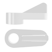 Swivel Clip Offset 11mm Clear (C736)