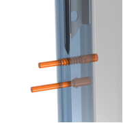 Plunger Pin Flyscreen Ali W/Spring (C750)