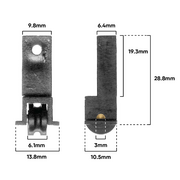 Carriage Window Adj & Roller (E142)