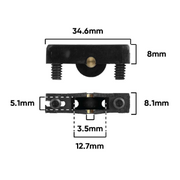Carriage Wind Adj Narrow & Roller (E230)