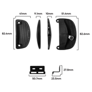 Latch & Handle Screen Door & Keeper