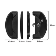 FLYSCREEN DOOR LATCH SET