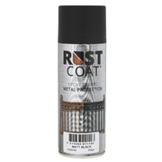 Rust Coat Epoxy Enamel Metal Protection Matt Black 300gm