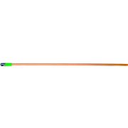 Sabco Timber Handle 25 x 1500mm Plain With End Cap