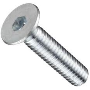 Socket Cap Screw Flat Head M8 x 16mm Zinc 10.9 Grade