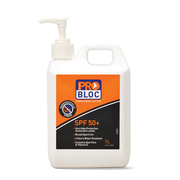 Pro Bloc SPF 50+ Sunscreen 1 Litre Pump Bottle